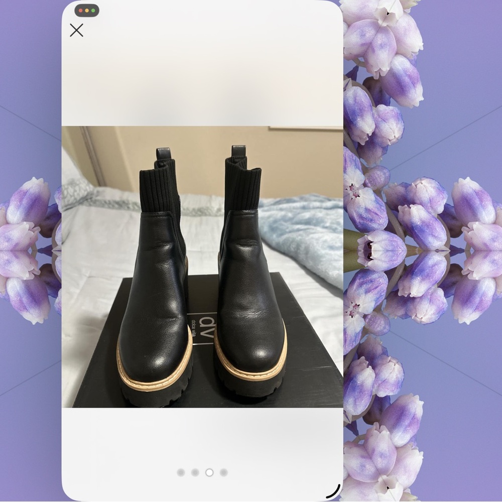 Dolce Vita  Black Heeled Boots